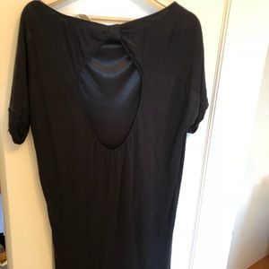 Diesel brand mini T-shirt dress. Open back